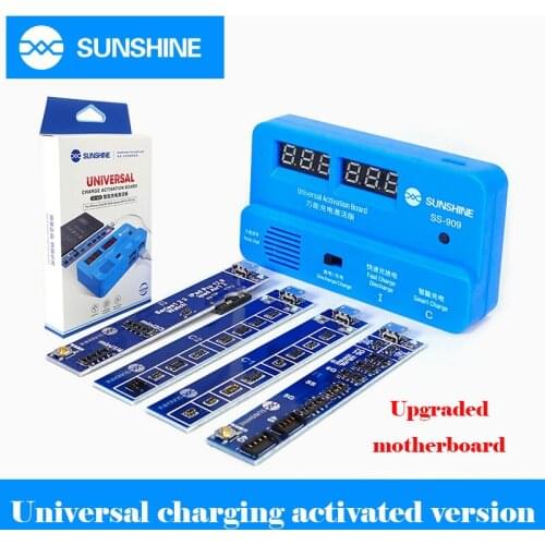 SUNSHINE SS-909 Universal Battery Activation Charge Board for iphone xiaomi Samsung Huawei ipad Phone Repair Test Board Tools