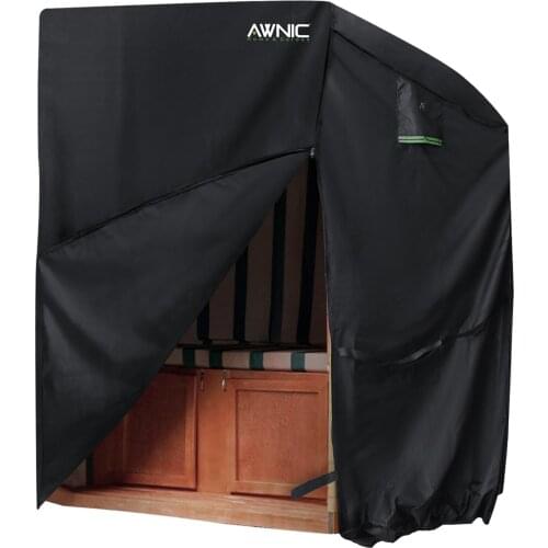 Original AWNIC Waterproof Beach Chair Protective Cover for 2 Seats Beach Chairs 420D PolyesterTÜV Rheinland Certificated