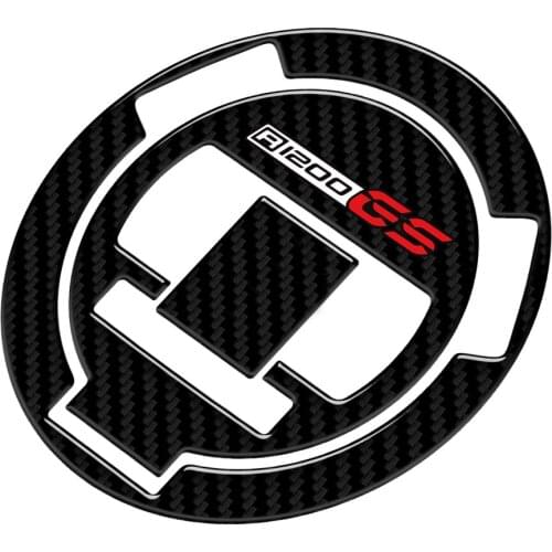 R1200gs Tank Cap Cover Motorcycle Fuel Cap Protector Decals Case For BMW R1200GS R1200 GS 2008 2009-2013 3D Carbon Look