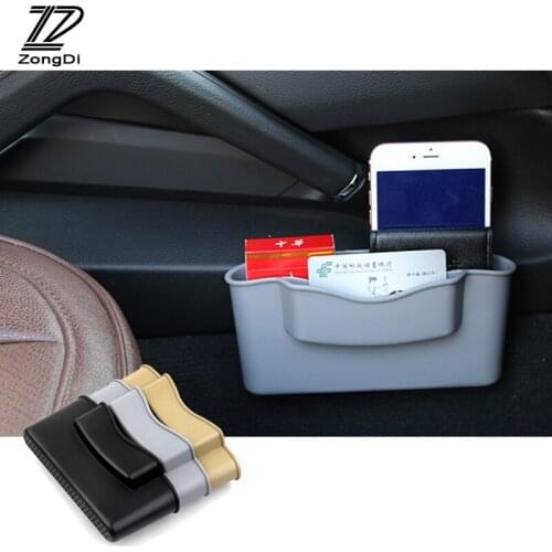 ZD 1X Car Storage Box Multi-function seat gap box For Hyundai i30 Skoda octavia Suzuki grand vitara Volvo s60 xc60 Accessories