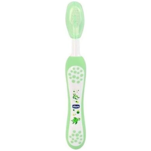 CEPILLO DENTAL INFANTIL CHICCO 3-36 MESES VERDE