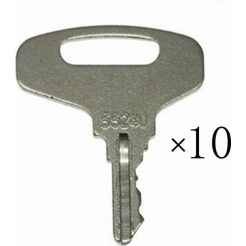 10pc Ignition Key For Kubota B GL Series 66711-55140 in Allmand Broce GEHL