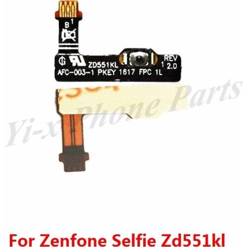 10pcs/lot Power On Off Switch Key Button For Asus Zenfone Selfie ZD551KL ZD550KL Z00UD Flex Cable