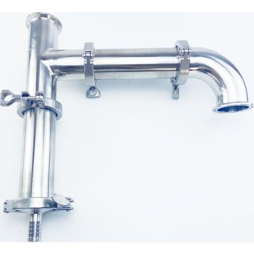 2"(51mm) OD64 Tri-Clamp Dampkondensator Til Brewtools , Steam Capacitor,SS304