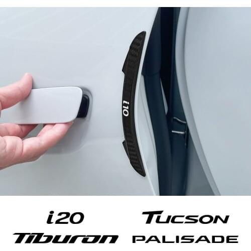 4Pcs Car Door Edge Scratch Protector For Hyundai Tucson I10 I20 Starex Palisade Auto Anti Collision Strip Guard Trim Accessories