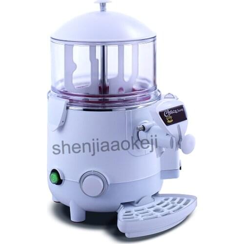 5L Commercial Chocolate thermostat machine Electricity heating machine Household hot drinks chocolate coffee dispenser 220v1006w