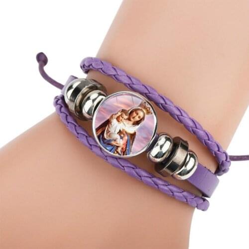The Virgin Mary Catholic Christian religious bracelet wholesale