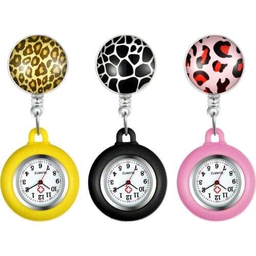 LANCARDO 2021 Women Men Ladies Nurse Watches Unisex Doctor Medical FOB Pocket Watches Clip Hang Quartz Watches Hospital Watches