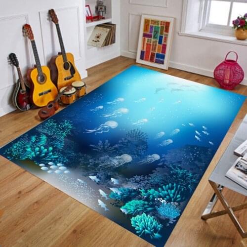 3D Large Parlor Carpet And Area Rugs Bathroom Living Room Space Anti-Slip Rugs Home Decor Bedroom Rug Kids Play Mat