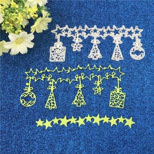 Metal Cutting Dies Christmas bell Stencil for DIY Scrapbooking Photo Album Embossing Paper Cards Craft for Album Decor Tools
