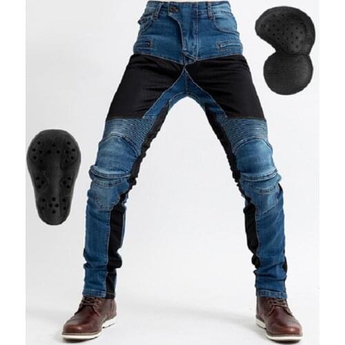 MOTO-PANTS summer PK-719 breathable mesh riding pants motorcycle jeans daily cycling casual jeans protection pants
