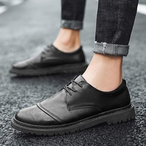 2020 Hot Sale Mens Shoes Leather Design Breathable Shoes Spring Autumn Casual Shoes Men Loafers