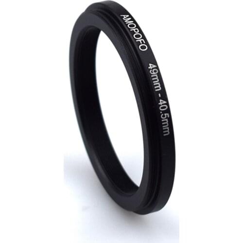 Wholesale 49mm-40.5mm Step-Down Metal lens filter Adapter Ring/49mm Lens to 40.5mm UV CPL ND Accessory