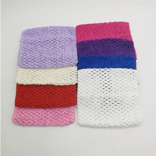 15*15CM 1-3 Years Old Children Chest Wrapped Elastic Wrapped Chest Knit Girl Crochet Headband Tutu Tube Tops DIY Skirt Dress