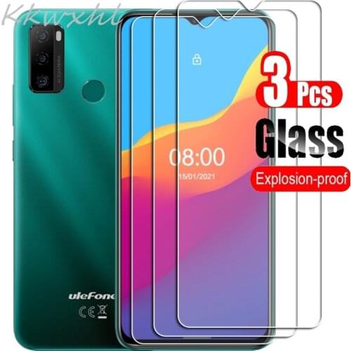 3PCS Tempered Glass ForUlefone Armor 10 11 5G 8 Pro 7E 9 9E X7 X8 X5 Pro Note 10 11P 7T 8P 8 9P X S11 S10 Protective Screen Film