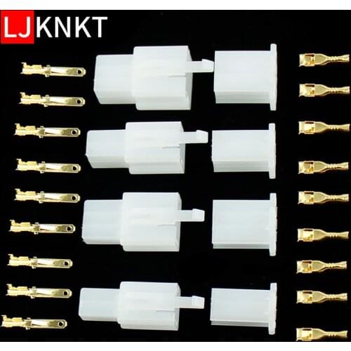 2/3/4/6pin Cable wire connector car female plug splice Automotive boat Electrical Male Female terminal Motorcycle ebike