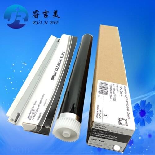 OPC Drum And Drum Cleaning Blade Compatible For Kyocera FS-1016MFP 1016 1028MFP 1028 1128 1030MFP 1100 1130MFP 1035 1135MFP OPC