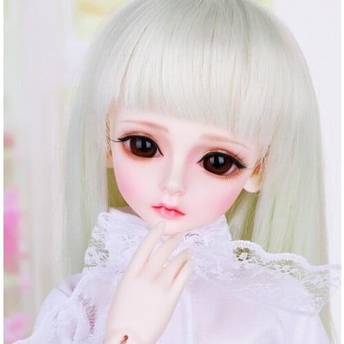 1/4 scale nude BJD doll kid Cute girl BJD/SD Resin figure doll DIY Model Toy gift.Not included Clothes,shoes,wig A0248bory MSD