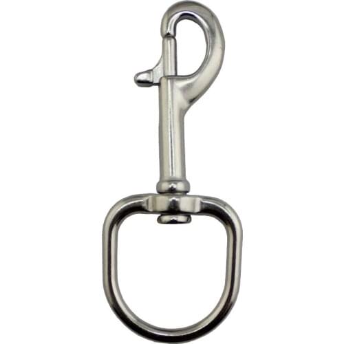 Single Ended Swivel Eye Bolt Snap Hook Clip for Scuba Diving Free Diving Kayak Boat Paddle Leash Accessories