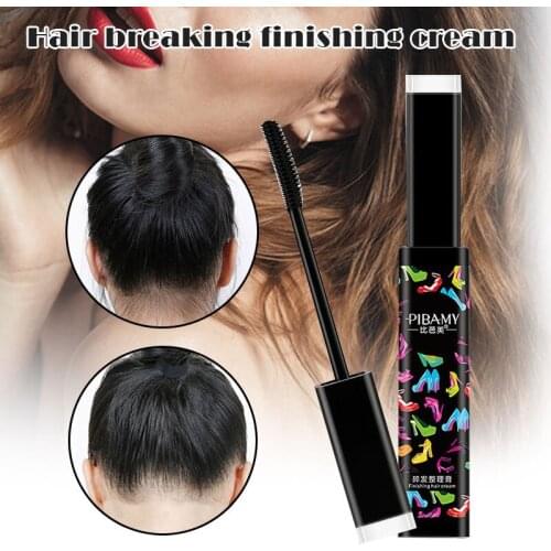 35ml Hair Finishing Stick Moisturizing And Shiny Not Greasy Small Broken Hair Finishing Cream Portable Hair Brush Barber -VL16