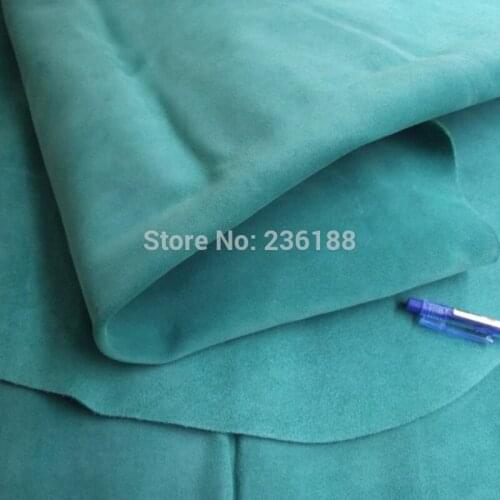 Factory Direct Genuine Suede Cow Skin Leather Fabric for Brogan Boots,Handbag,Free Shipping