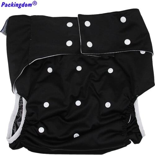 Abdl Adult Diaper Cloth Nappy Microfiber Reusable Urinary Incontinence Washable Absorbent Pad Overnight Leakproof Cloth Diapers