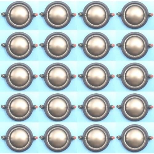 20pc PURE Aluminum Flat wire Diaphragm For B&C DE900 BC-MMD900-8 EAW CD-3514, KF650 Driver Titanium Pillar center distance 110mm