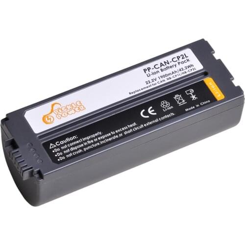 1Pc 1900mAh NB-CP2L NB CP2L Battery for Canon NB-CP1L CP2L Canon Photo Printers SELPHY CP800 CP900 CP910 CP1200 CP100 CP1300