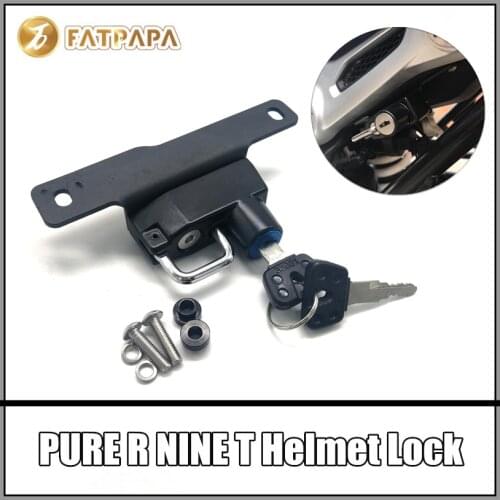Motorcycle Accessories Helmet Lock FOR BMW PURE R nine T