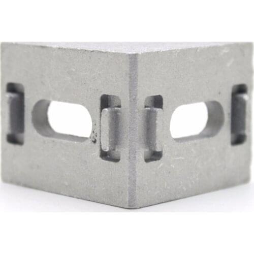 2028 bracket corner fitting angle aluminum 20mmx28mm corner bracket fastener for EU standard 2020 aluminum profile 1pcs