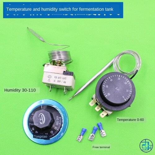 Fermentation Machine Temperature Controller Bread Steamed Bread Fermenting Box Temperature Humidity Controller Atomization