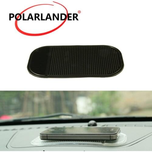 Car black Holds Objects on Dash Skid Proof Mat Secure mobile phones coins sunglasses MP3 Players Anti-skid Pads