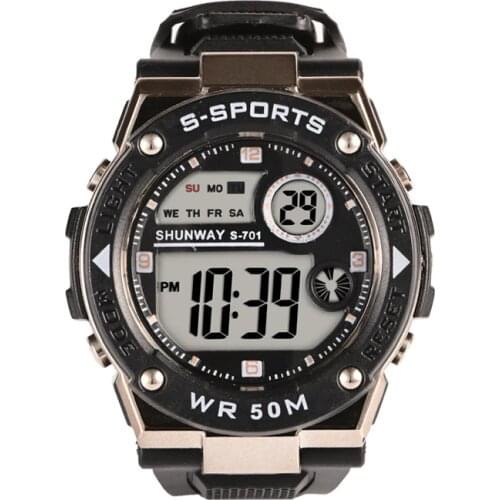 UTHAI CE15 Men’s Sport Digital watches clock for male electronic clocks men wristwatch fitness 50m Waterproof Stopwatch