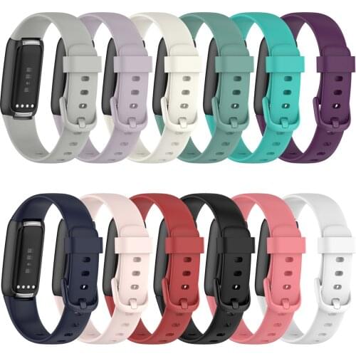 For Fitbit LUXE Color Strap Smart Watch Wrist Band Premium Silicone Fitness Tracker Watchband