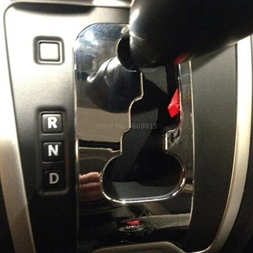 For Jeep Compass Patriot 2011 2012 2013 2014 2015 ABS Chrome Gear Shift Box Ring Hand brake Cover Molding Trim Car Accessories