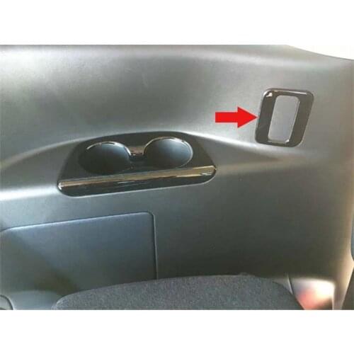 For NISSAN SERENA C27 2017 2018 2019 2020 Rear Tail Trunk Boot Switch Button Decorative Frame Trim Cover Car-Styling Accessories