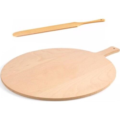 Bazlama Bread Board, Dough Rolling Board Bazlama Board 30 Cm + 40 Çevirgeç bazlama board
