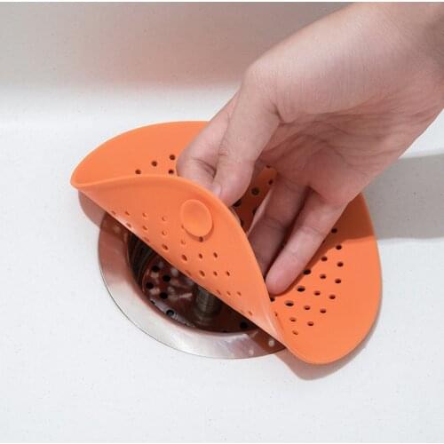 Bathroom Sink Filter Shower Drain Hair Catcher Stopper Kitchen Floor Drain Cover Universal Anti-clogging Sink Strainer Clog Tool