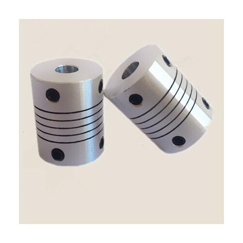 2pcs DR 8mm x10mm Elastic coupling thread winding wire coupling encoder coupler D25 L30