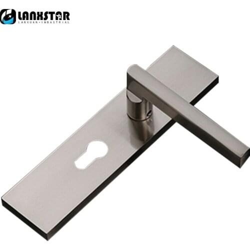 LANXSTAR The Strength 50 Axle Lock-body Wood Door Handle Lock Zinc Alloy Handle Factory Large Scale Wholesale Handle-Locks