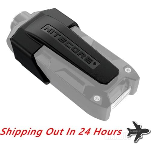 2020 NITECORE Multi-purpose Clip Only for TIP TIPSS TIPCU Mini Metal Rechargeable KeyButton Flashlight 100% Original Accessories