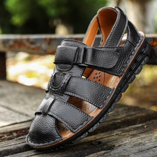 Mens Sandals New Summer Breathable Beach Shoes Outdoor Fashion Casual Shoes for Men