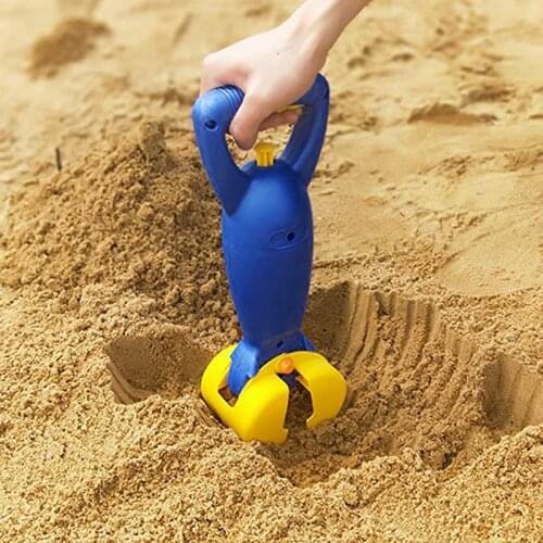 Childrens Beach Toy Set Hand Sand Excavator Sand Toy Hand Excavator Sand Snapper for Beach and Sandpit Shovel XR-Hot