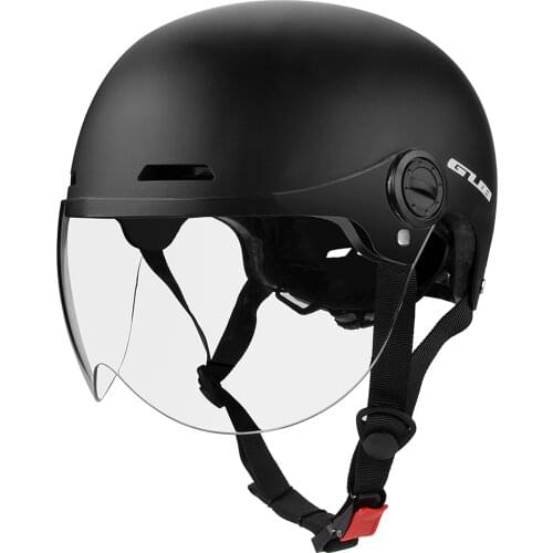 2021 New GUB Cycling Cap Bicycle Helmet Hat with Removable Goggles Cycling Caps Road Bicycle for Men Women Commuting Bike Helmet