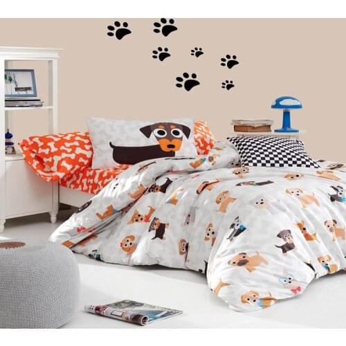 100% Natural Cotton Solid Color Duvet Cover Set Single FreshColor 3-Piece Simple And Stylish Design European American Style Easy