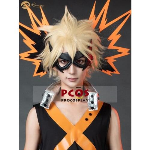 ProCosplay My Hero Academia Katsuki Bakugou Cosplay Costume Halloween School hero mp005561
