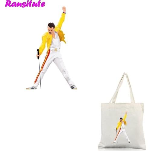 Ransitute R448 Singer Printing Thermal Transfer T-shirt Denim Clothing Applique Backpack Patch Washable Heat Transfer