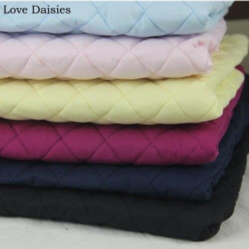 Outside 100% Combed Cotton High Quality Quilted Warm Fabric for DIY Winter Cotton-padded Clothes Coat Lining Curtain Handwork