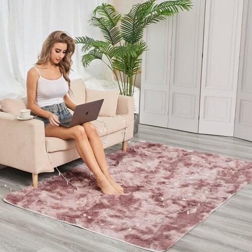 Thick Carpet For Living Room Plush Rug Children Bed Room Fluffy Floor Carpets Window Decor Soft Mat Velvet Bedside Rugs Home