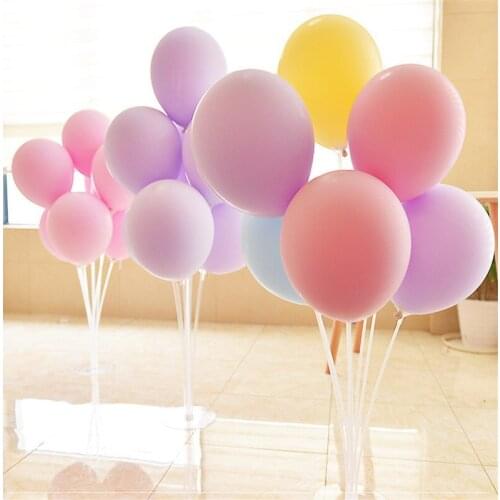 5pcs 12inch 2.2g Macaron Ballon Babyshower Wedding Balloons Valentines Day Foil Helium Balloon Birthday Party Decorations Adult
